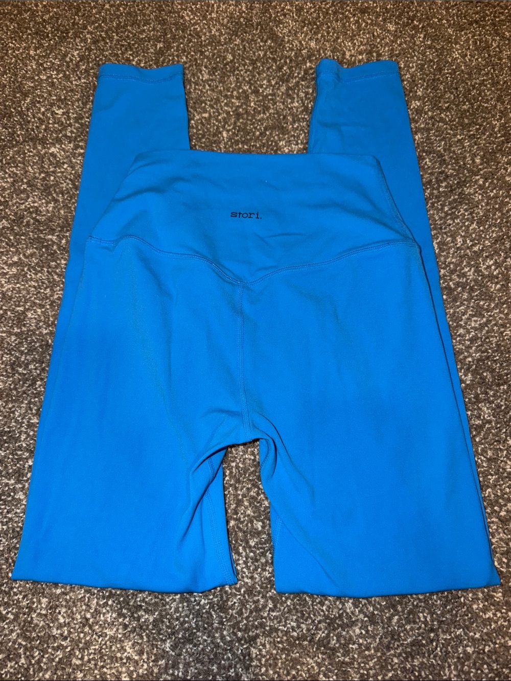 Stori Bright Blue High-Waist Leggings size S